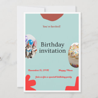 Birthday Party invitation