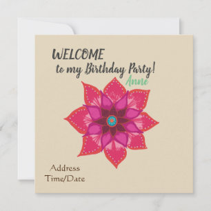 Birthday Party Invitation