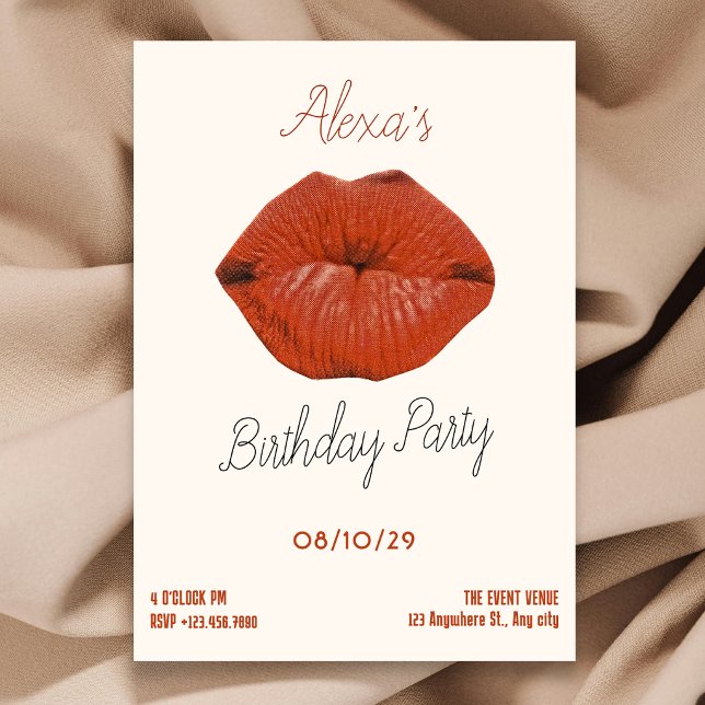 Birthday party invitation (Creator Uploaded)