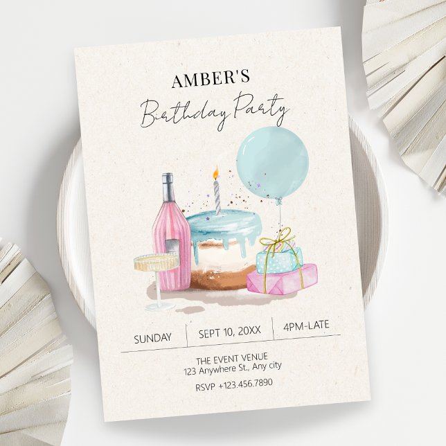 Birthday Party Invitation (Creator Uploaded)
