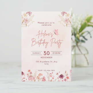 Birthday Party Invitation