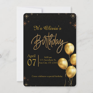 Birthday Party Invitation
