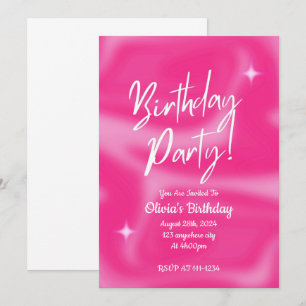 BIRTHDAY PARTY INVITATION