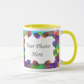 Birthday Party Life 2-Photo Frame Mug