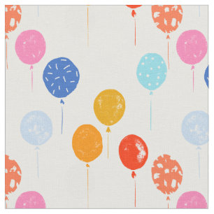 Birthday party nursery balloon  fabric