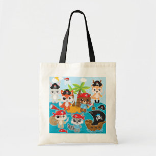 Birthday Party Pirate Tote Bag