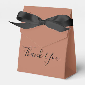 Birthday Party Terracotta Thank You Favour Box