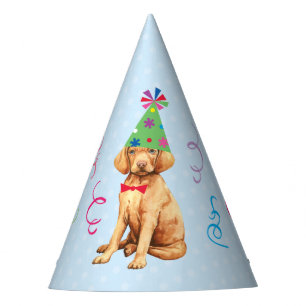 Birthday Party Vizsla Party Hat