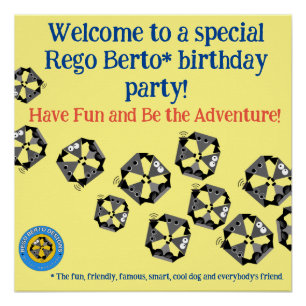 Birthday Party Welcome Sign