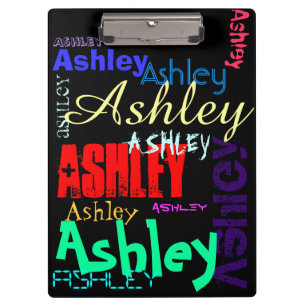 Birthday Personalised repeating name Clipboard