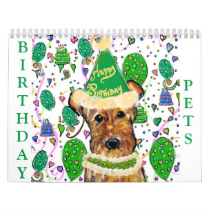 BIRTHDAY PETS 2026 CALENDAR