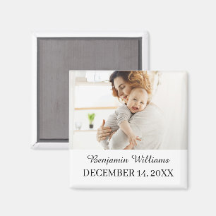 Birthday Photo Magnet Party Favor Custom Magnet