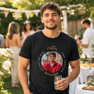 Birthday photo man myth legend T-Shirt