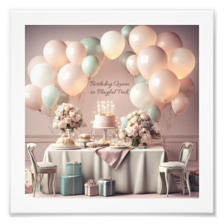 BIRTHDAY PHOTO PRINT