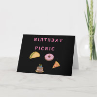 Birthday Picnic Party