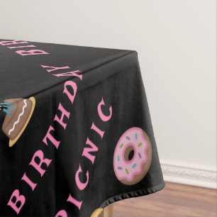 Birthday Picnic Party Tablecloth