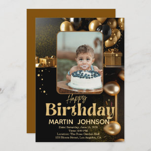 Birthday Pillow   Custom Photo Cushion Gift Invitation