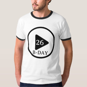 Birthday play button T-Shirt