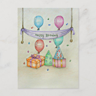 Birthday Postcard