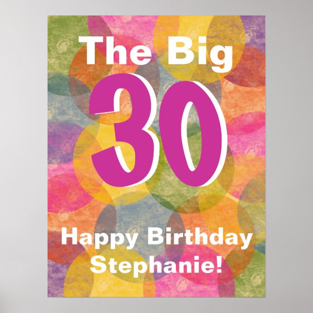 Birthday Poster (Front)