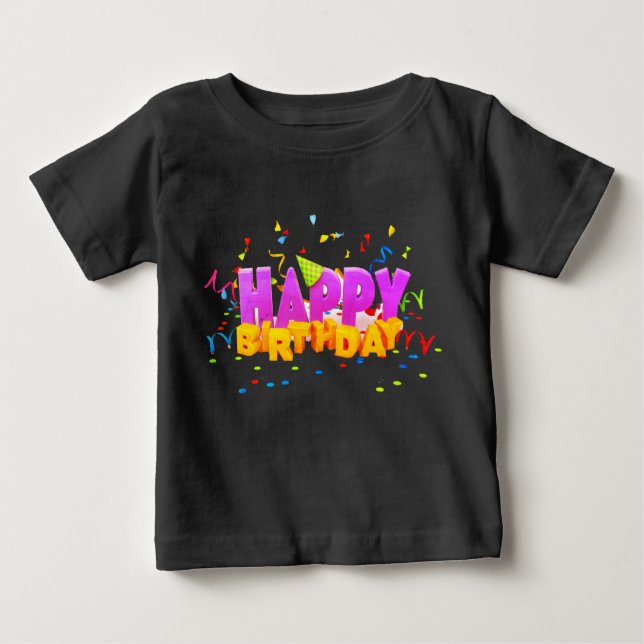 Birthday present  baby T-Shirt (Front)