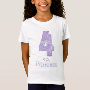 Birthday Princess 4 year old T-Shirt