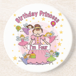 Birthday Princess I'm Four T-shirts and Gifts Coaster