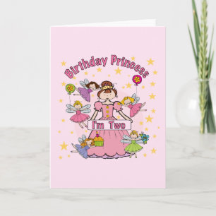 Birthday Princess I'm Two T-shirts and Gifts Card