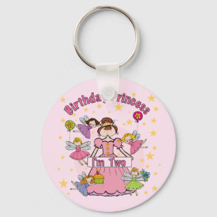 Birthday Princess I'm Two T-shirts and Gifts Key Ring