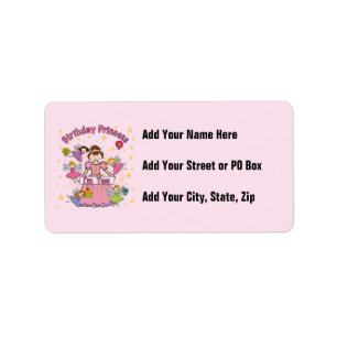 Birthday Princess I'm Two T-shirts and Gifts Label