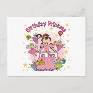 Birthday Princess I'm Two T-shirts and Gifts Postcard