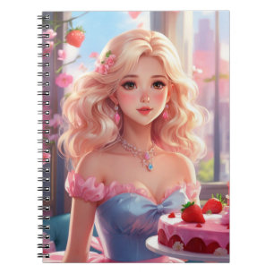 Birthday princess notebook