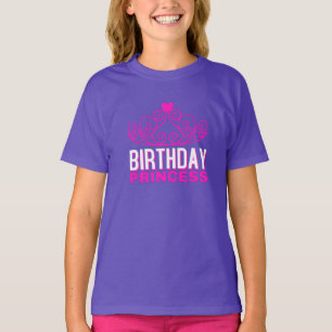 Birthday Princess Tiara  T-Shirt