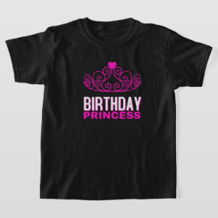 Birthday Princess Tiara T-Shirt