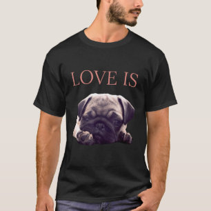 Birthday Pug Shirt Women Men Pug Mum Life Tee Love