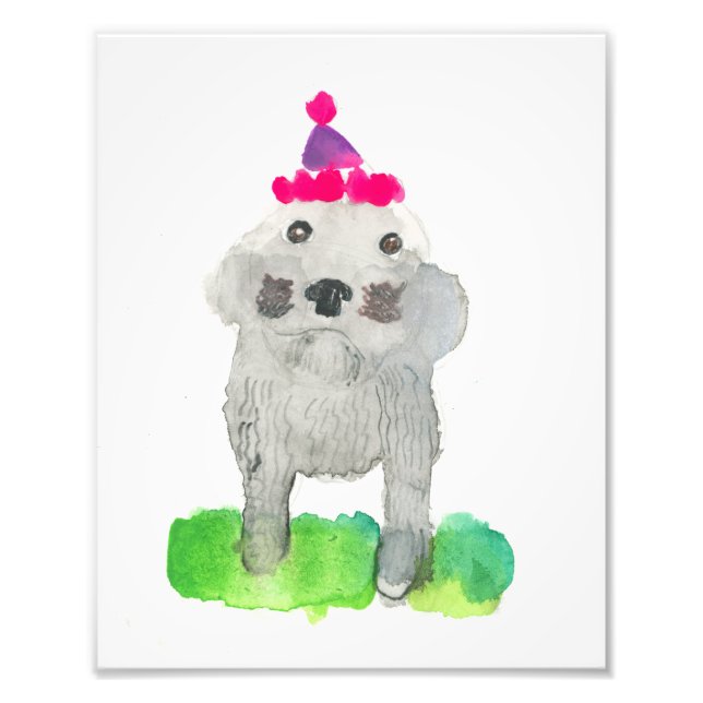 Birthday Pup Print (Front)