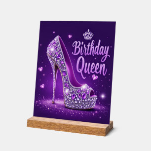 Birthday Queen Acrylic Sign