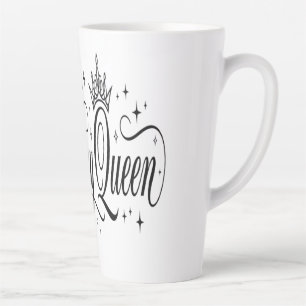 Birthday Queen Custom Matching Group Celebration G Latte Mug
