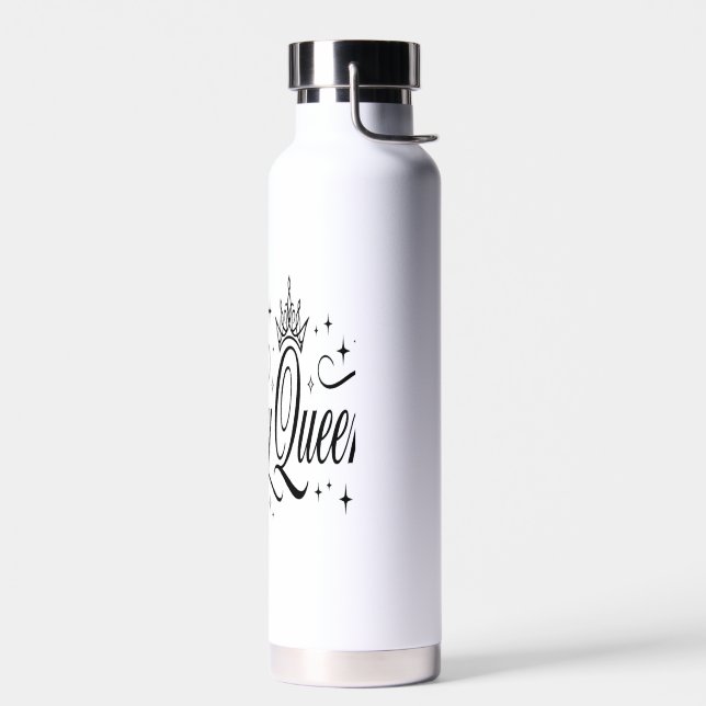 Birthday Queen Custom Matching Group Celebration G Water Bottle (Left)