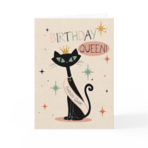 Birthday Queen | funny card