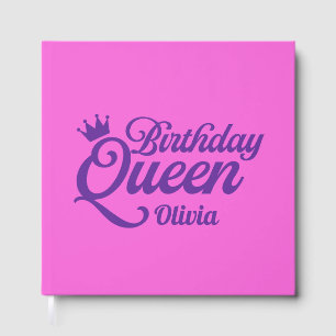Birthday Queen Guest Book