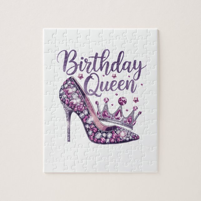 Birthday Queen Jigsaw Puzzle (Vertical)