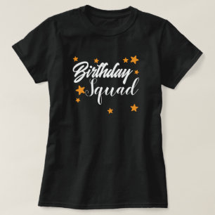 Birthday Queen Squad Party Girl Gift for Women T-Shirt