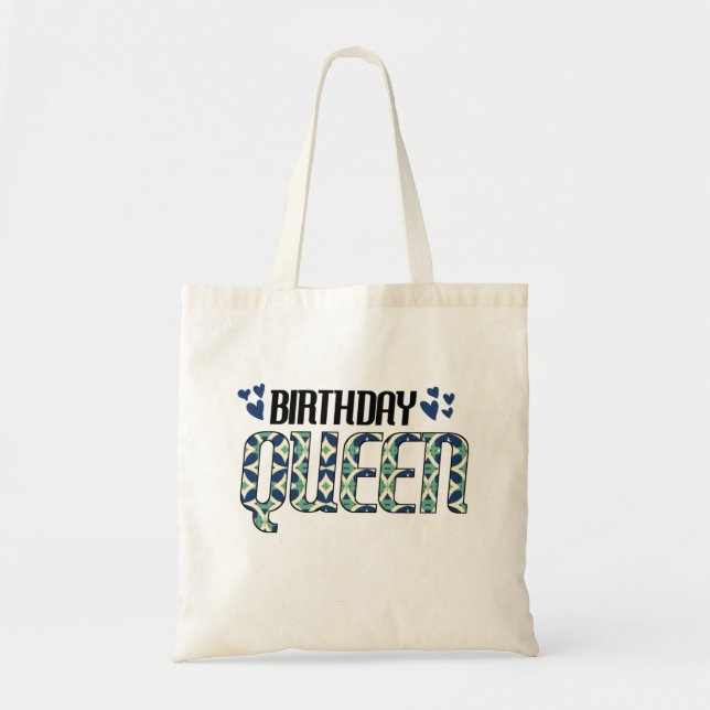 Birthday Queen Tote Bag (Front)