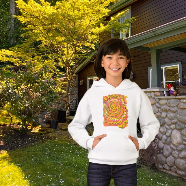 Birthday Radiant Spiral Energy Abstract Art (Creator Uploaded)