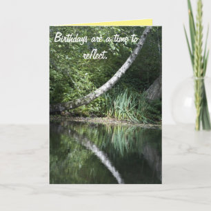 Birthday Reflection Card