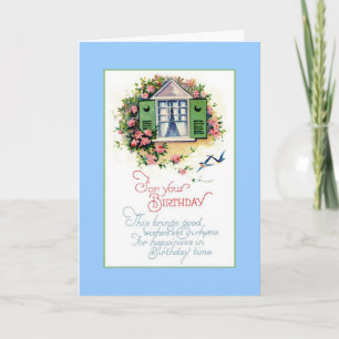 Birthday Rhyme Card
