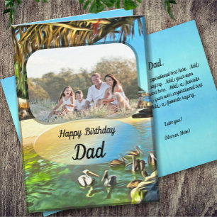 Birthday River Meets Ocean 0330 Card