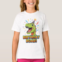 Birthday Roar Cute Dinosaur Birthday Party Design