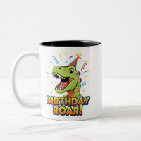 Birthday Roar Cute Dinosaur Birthday Party Design